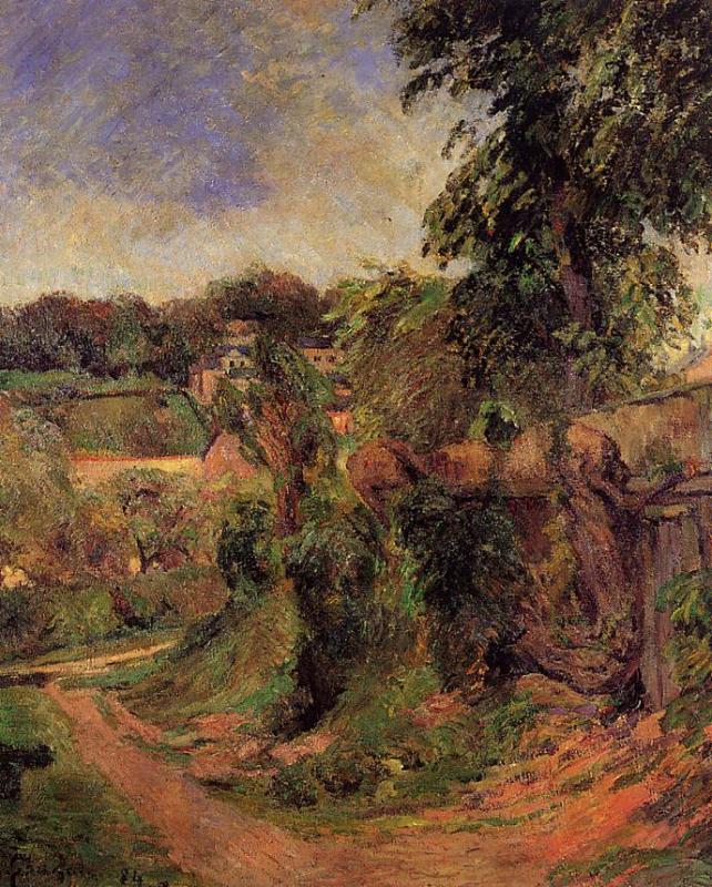 Near Rouen 1 - Paul Gauguin Painting